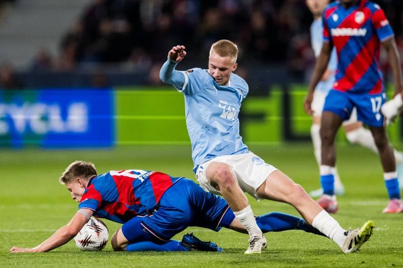 Football. UEFA Europa League. Viktoria Plzen - MalmA FF. 02.10.2025