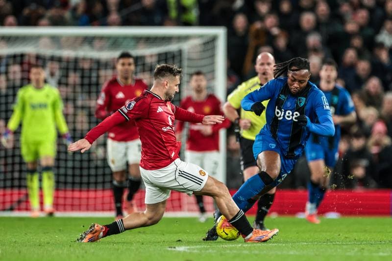 Football. Premier League. Manchester United - Bournemouth. 15.12.2025