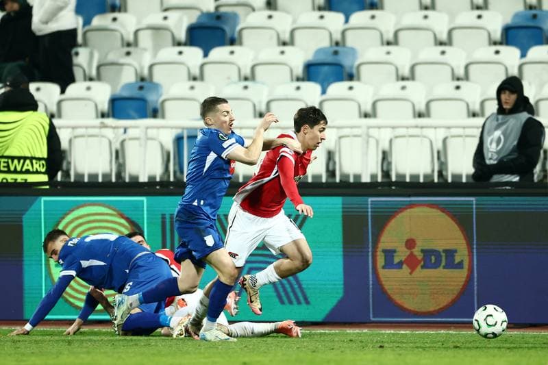 Football. UEFA Conference League. FC Drita - AZ Alkmaar. 11.12.2025