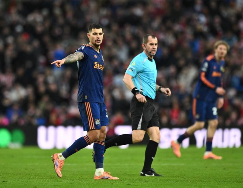 Football. Premier League. Sunderland - Newcastle United. 14.12.2025