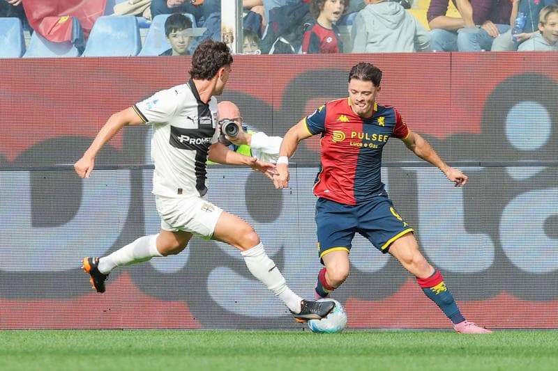 Football. Serie A. Genoa - Parma. 19.10.2025