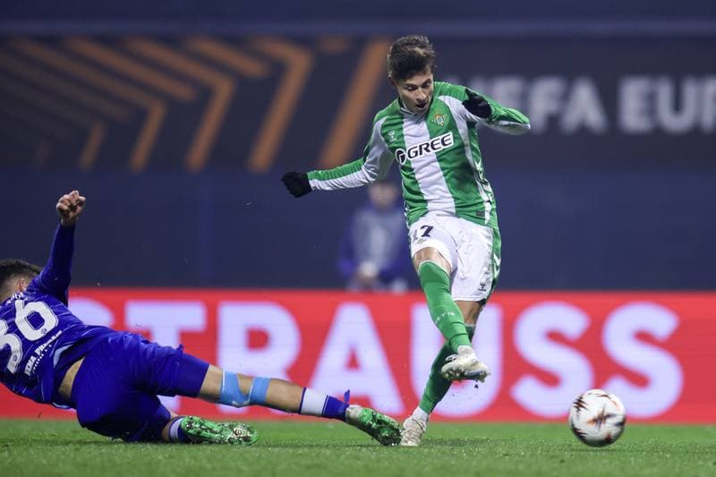 Football. UEFA Europa League. GNK Dinamo - Real Betis. 11.12.2025