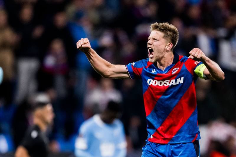 Football. UEFA Europa League. Viktoria Plzen - MalmA FF. 02.10.2025