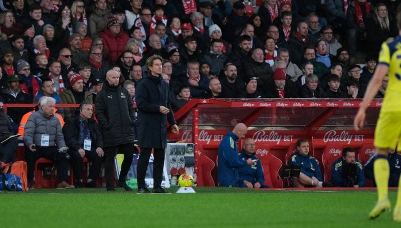 Football. Premier League. Nottingham Forest - Tottenham Hotspur. 14.12.2025