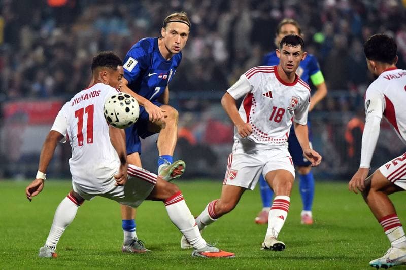 Football. FIFA World Cup Qualifiers. Croatia - Gibraltar. 12.10.2025