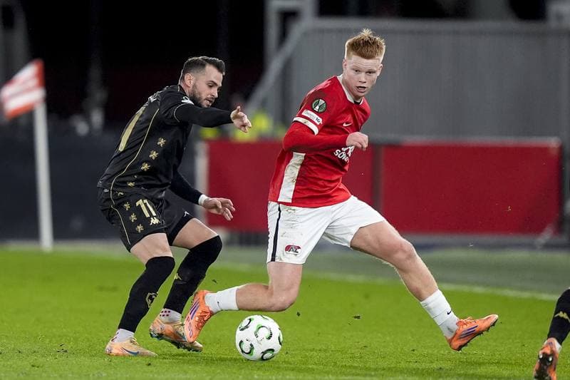 Football. UEFA Europa Conference League. AZ - Jagiellonia Bialystok. 18.12.2025