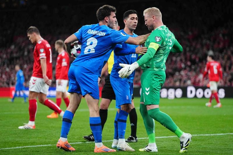 Football. World Cup Qualifiers. Denmark - Greece. 12.10.2025