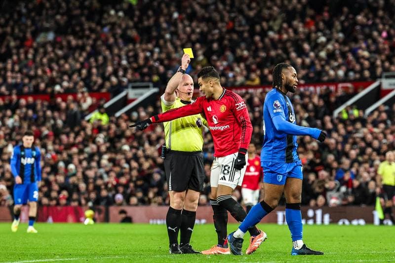 Football. Premier League. Manchester United - Bournemouth. 15.12.2025