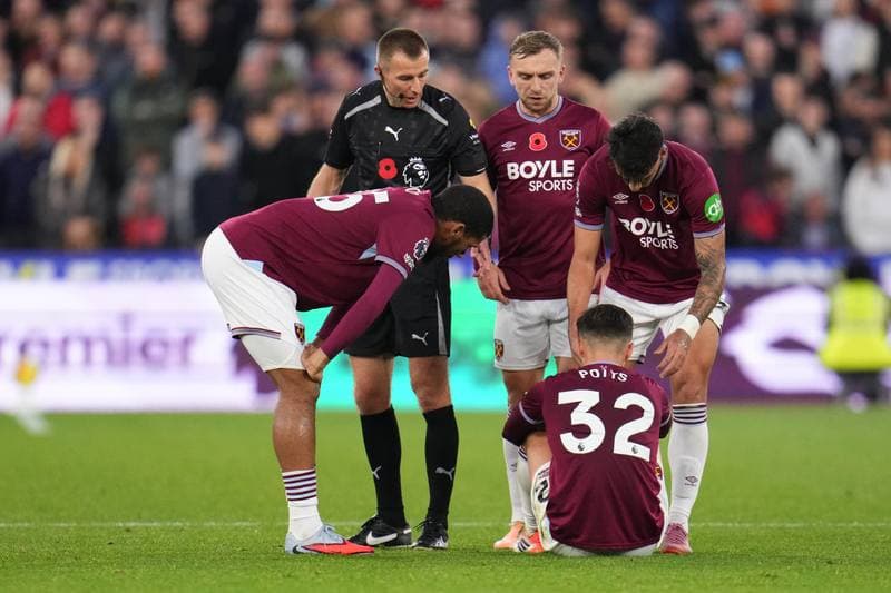 Football. Premier League. West Ham United - Burnley. 08.11.2025