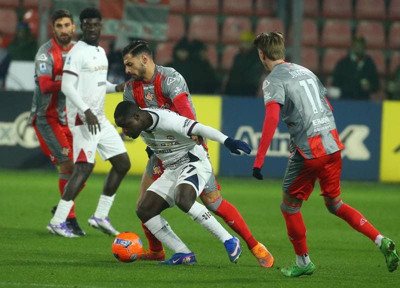 Football. Serie A. Cremonese - Cagliari. 08.01.2026