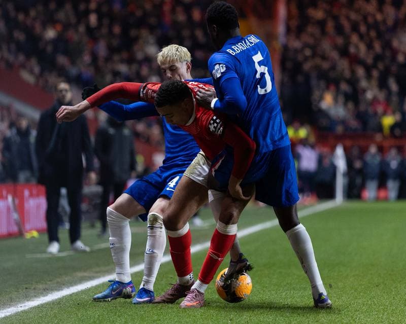 Football. Emirates FA Cup. Charlton Athletic - Chelsea. 10.01.2026
