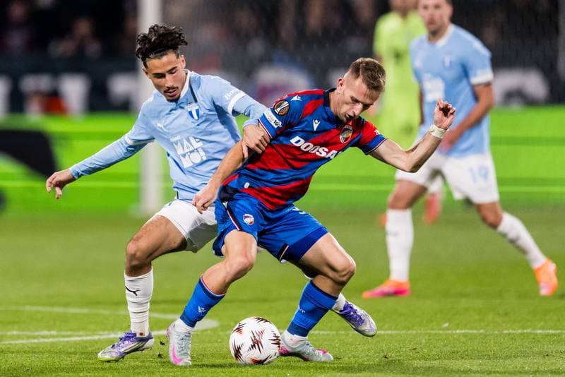Football. UEFA Europa League. Viktoria Plzen - MalmA FF. 02.10.2025