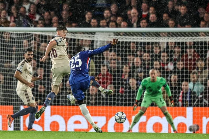 Football. UEFA Champions League. Chelsea - Ajax. 22.10.2025