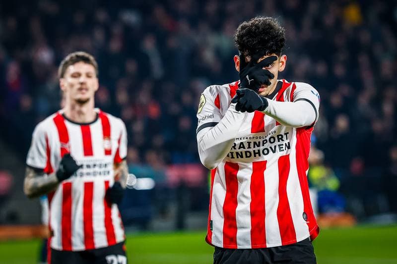 Football. Dutch Eredivisie. PSV - Heracles Almelo. 13.12.2025