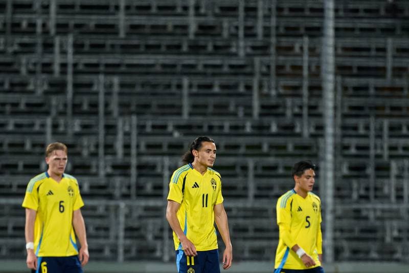 Football. UEFA Under-21 Qualifier. Sweden - Poland. 14.10.2025