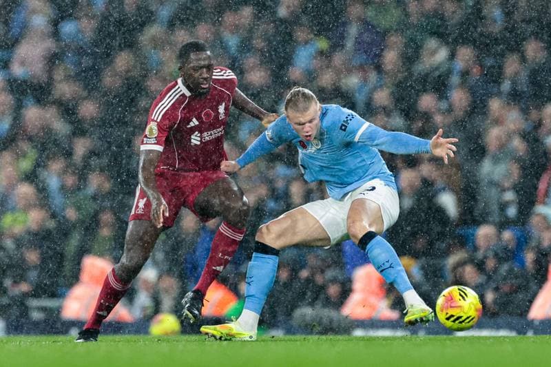 Football. Premier League. Manchester City - Liverpool. 09.11.2025