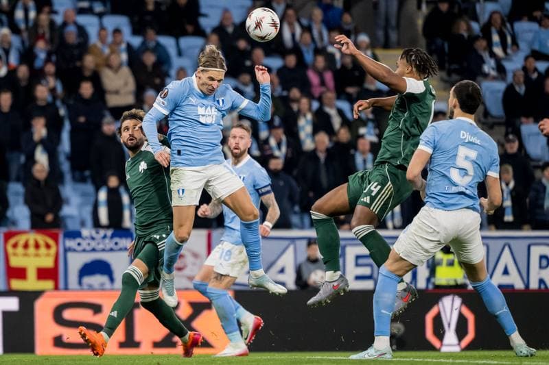 Football. UEFA Europa League. MalmA FF - Panathinaikos. 06.11.2025