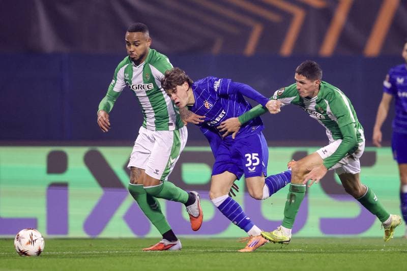 Football. UEFA Europa League. GNK Dinamo - Real Betis. 11.12.2025