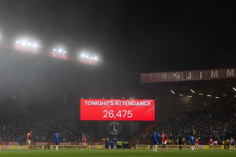 Football. Emirates FA Cup. Charlton Athletic - Chelsea. 10.01.2026