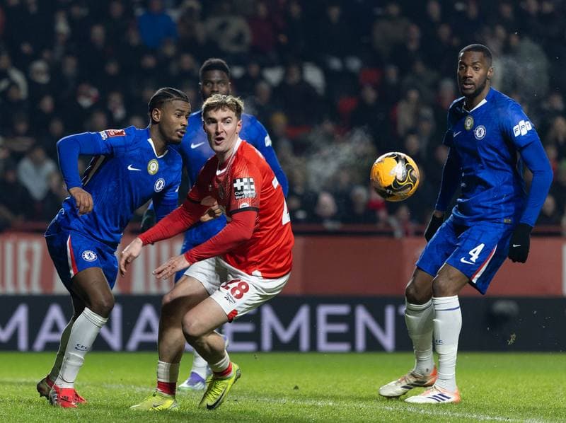 Football. Emirates FA Cup. Charlton Athletic - Chelsea. 10.01.2026
