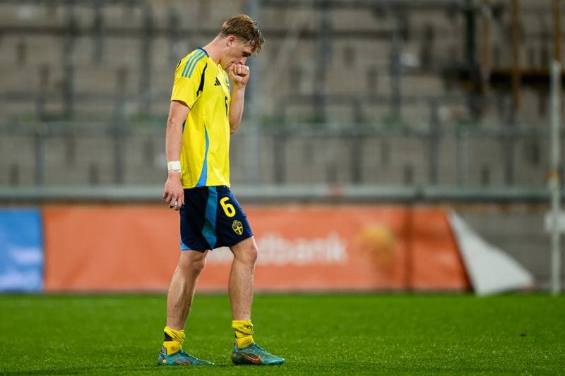 Football. UEFA Under-21 Qualifier. Sweden - Poland. 14.10.2025