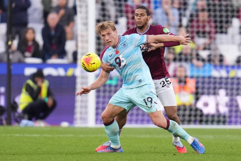 Football. Premier League. West Ham United - Burnley. 08.11.2025