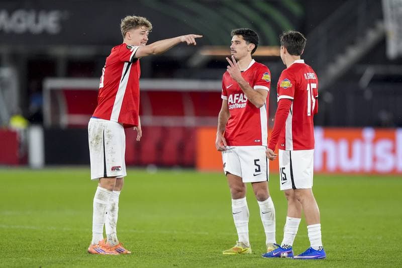 Football. UEFA Europa Conference League. AZ - Jagiellonia Bialystok. 18.12.2025