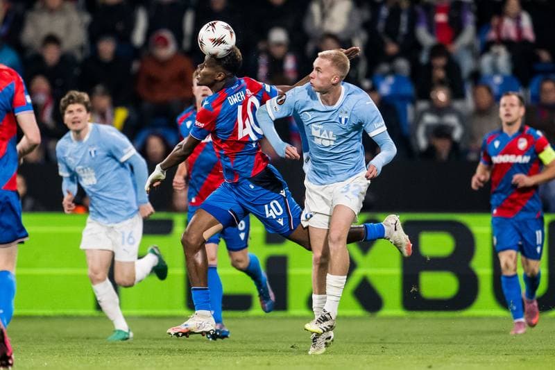 Football. UEFA Europa League. Viktoria Plzen - MalmA FF. 02.10.2025