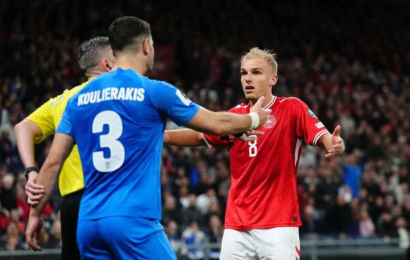 Football. World Cup Qualifiers. Denmark - Greece. 12.10.2025