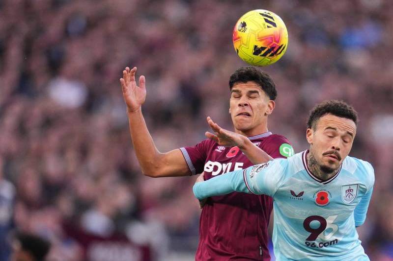 Football. Premier League. West Ham United - Burnley. 08.11.2025