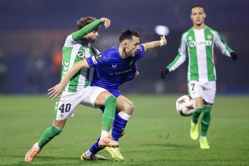 Football. UEFA Europa League. GNK Dinamo - Real Betis. 11.12.2025