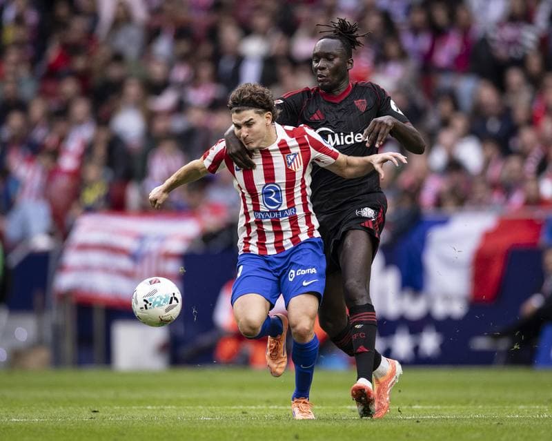 Football. LaLiga. Atletico Madrid - Sevilla. 01.11.2025