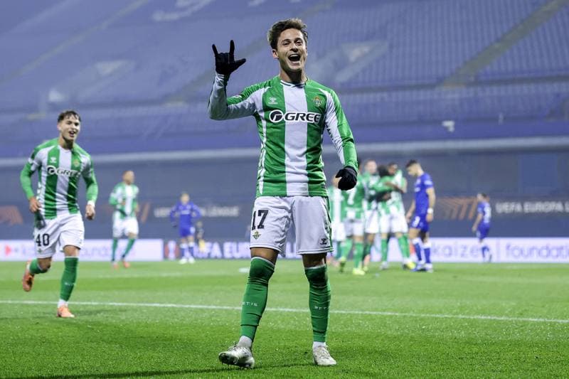 Football. UEFA Europa League. GNK Dinamo - Real Betis. 11.12.2025