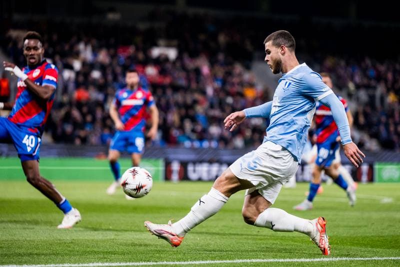 Football. UEFA Europa League. Viktoria Plzen - MalmA FF. 02.10.2025