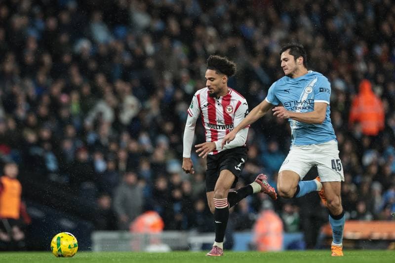 Football. Carabao Cup. Manchester City - Brentford. 17.12.2025