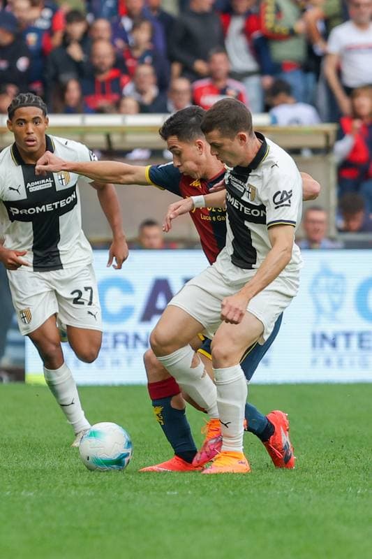 Football. Serie A. Genoa - Parma. 19.10.2025
