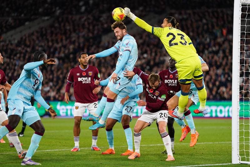 Football. Premier League. West Ham United - Burnley. 08.11.2025