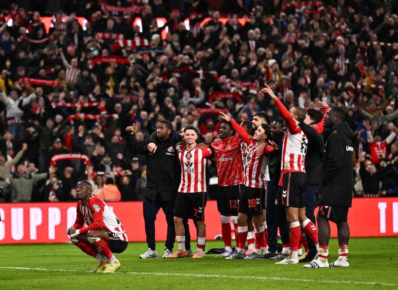 Football. Premier League. Sunderland - Newcastle United. 14.12.2025
