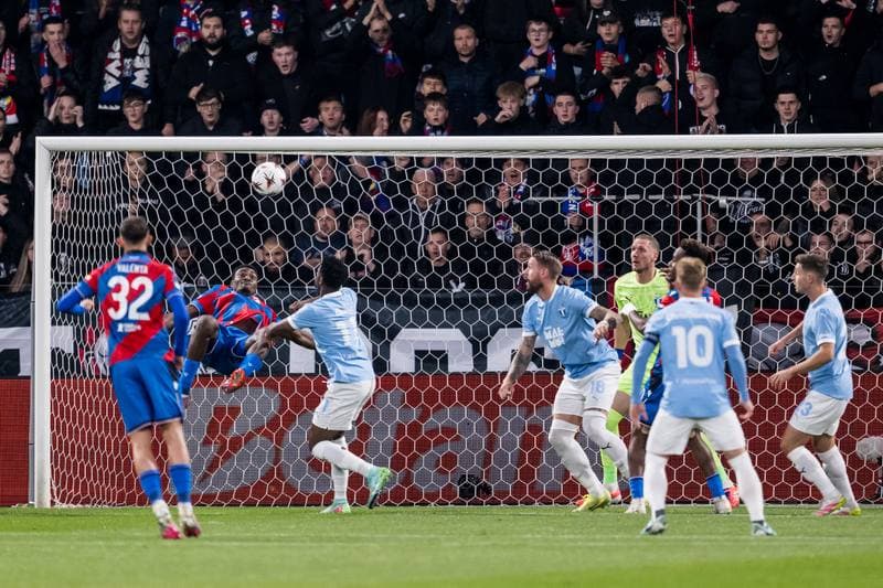 Football. UEFA Europa League. Viktoria Plzen - MalmA FF. 02.10.2025