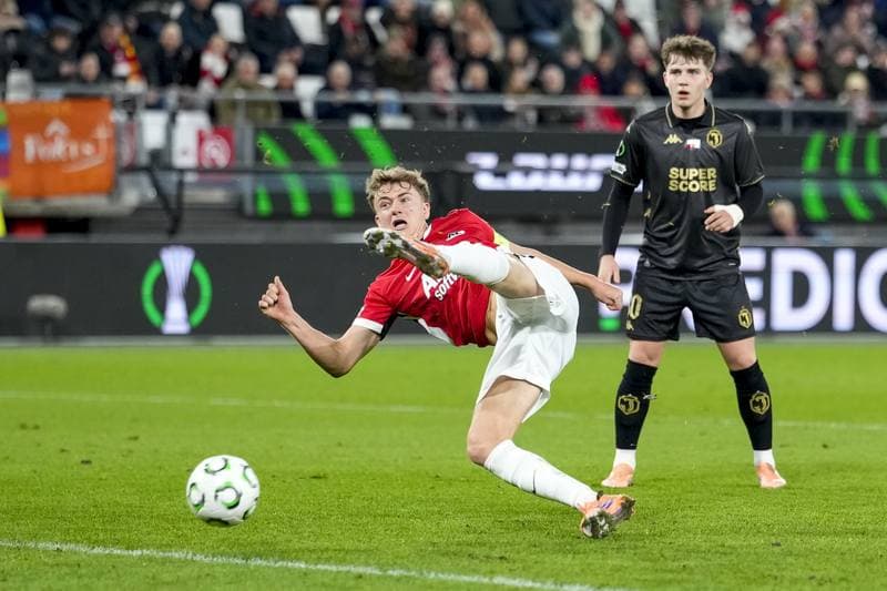 Football. UEFA Europa Conference League. AZ - Jagiellonia Bialystok. 18.12.2025