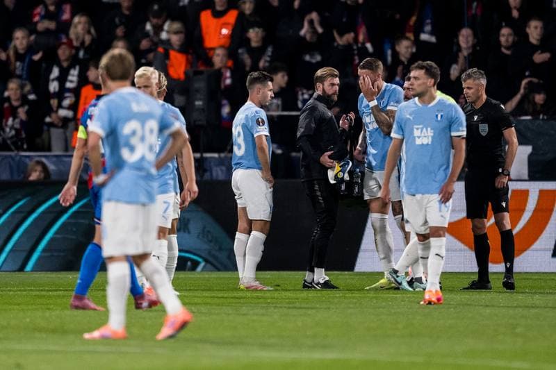 Football. UEFA Europa League. Viktoria Plzen - MalmA FF. 02.10.2025