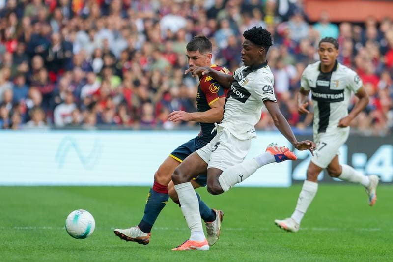 Football. Serie A. Genoa - Parma. 19.10.2025