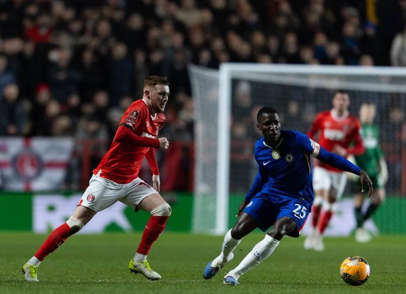 Football. Emirates FA Cup. Charlton Athletic - Chelsea. 10.01.2026