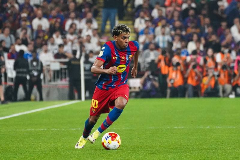 Football. Spanish Super Cup. Barcelona - Real Madrid. 11.01.2026