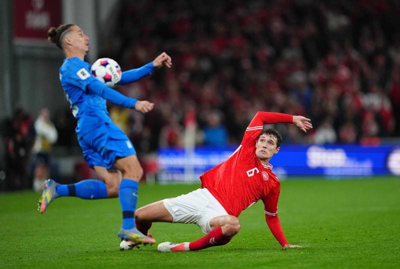 Football. World Cup Qualifiers. Denmark - Greece. 12.10.2025