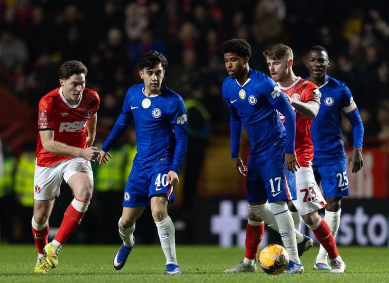 Football. Emirates FA Cup. Charlton Athletic - Chelsea. 10.01.2026