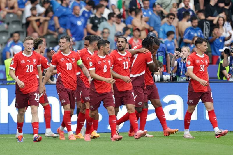 Football. UEFA EURO 2024. Switzerland - Italy. 29.06.2024