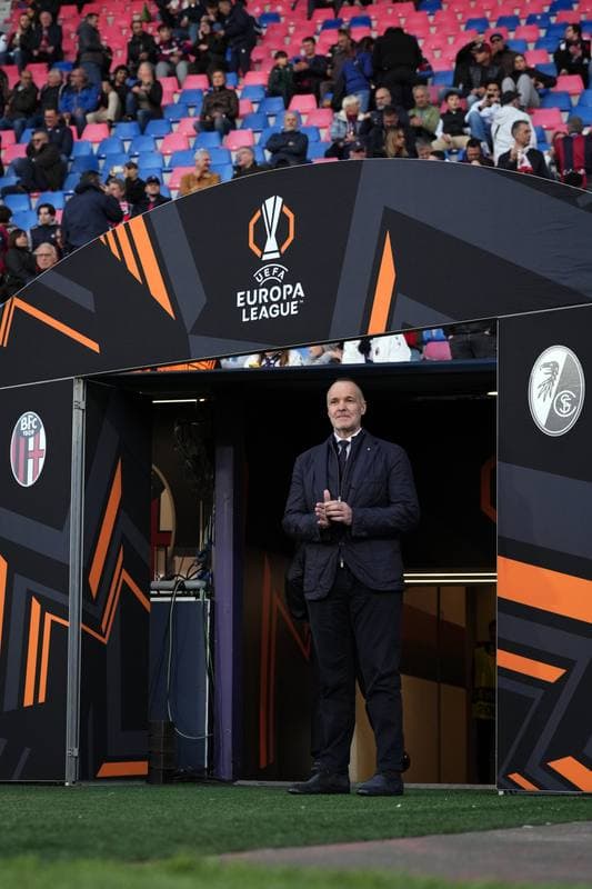 Football. UEFA Europa League. Bologna - Freiburg. 02.10.2025