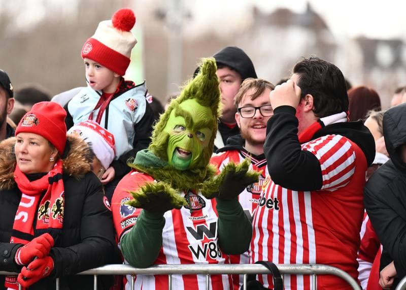 Football. Premier League. Sunderland - Newcastle United. 14.12.2025