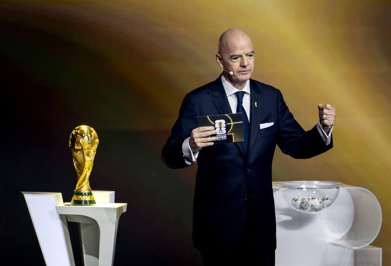 Football. FIFA. Press Conference. 14.12.2025